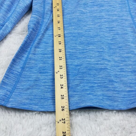 Under Armour Womens Coldgear Active Cozy Blue Heather Long Sleeve Athleisure S - Picture 7 of 10